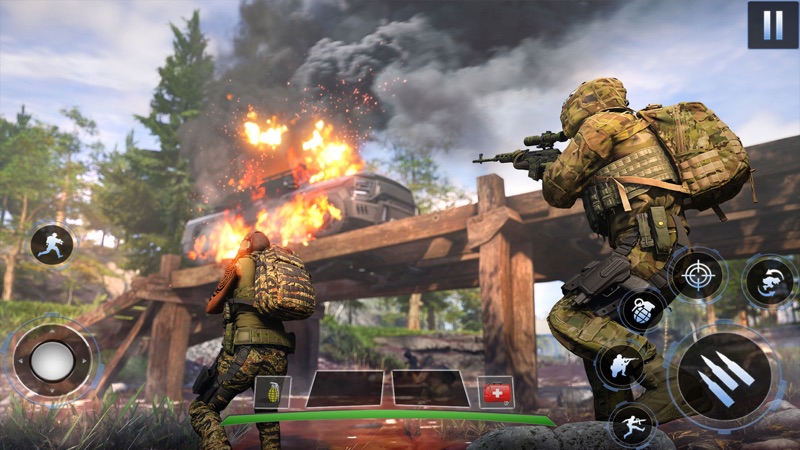 Juegos de misión de comando screenshot 1