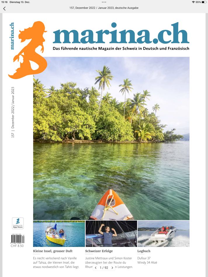 #2. marina.ch (iOS) 由: Los media GmbH