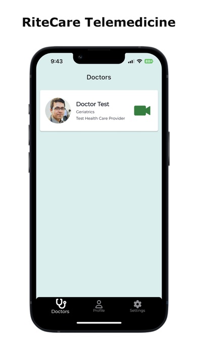 RiteCare Telemedicine Screenshot