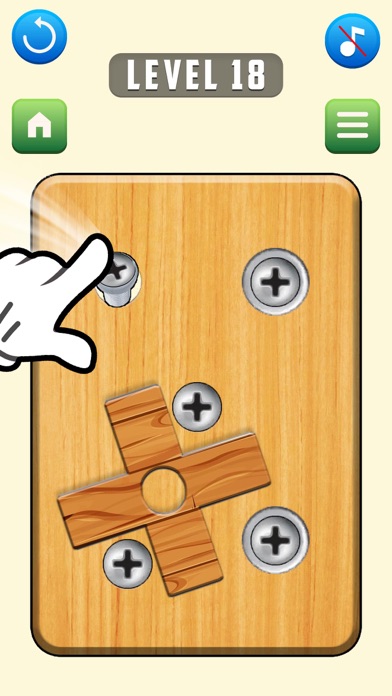 Nuts And Bolts Wood Puzzle Screenshot