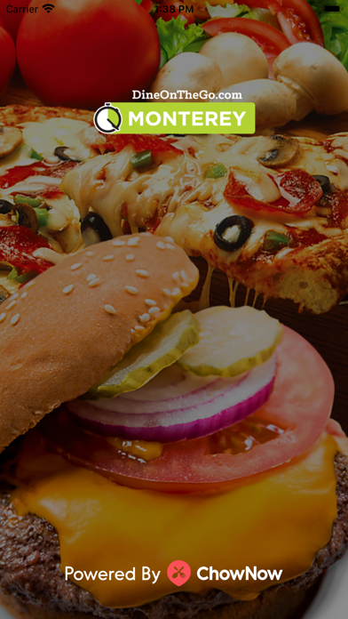 Dine on the Go - Monterey Screenshot