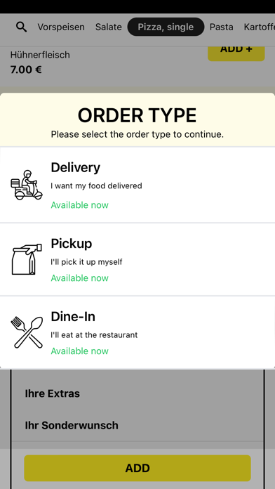 Pizza Tandoori Screenshot