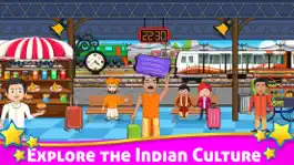 Game screenshot Pretend Play Indian Town Life apk