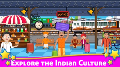 Pretend Play Indian Town Life Screenshot