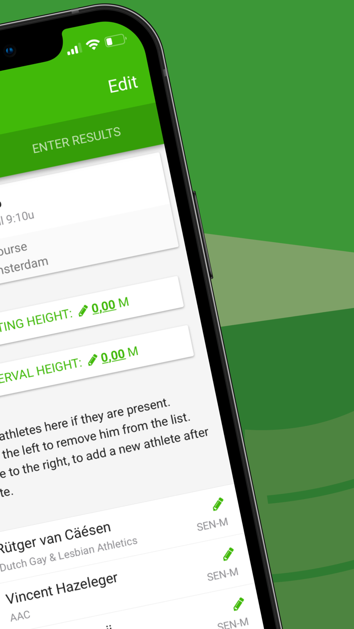 Athletics.app Jury-app