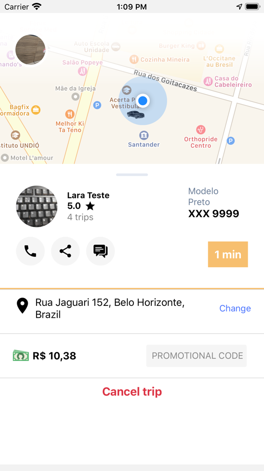 #7. ZAPY PASSAGEIRO (iOS) 由: Hey Tecnologia da Informação Ltda