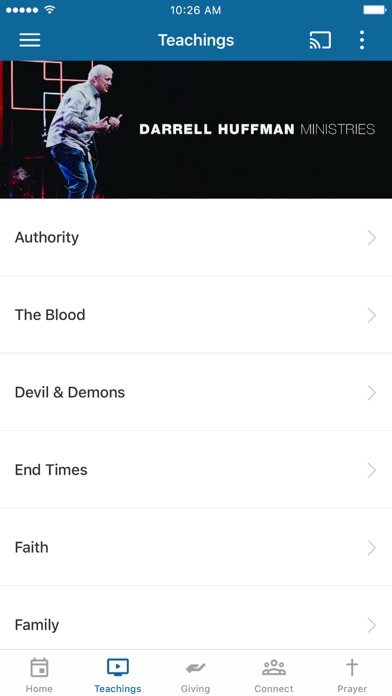 Darrell Huffman Ministries Screenshot