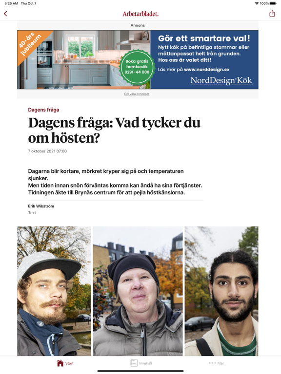 Screenshot #6 pour Arbetarbladet Nyhetsapp