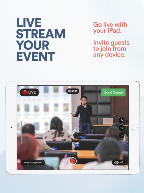 Screenshot #4 pour EventLive－Live Stream Event