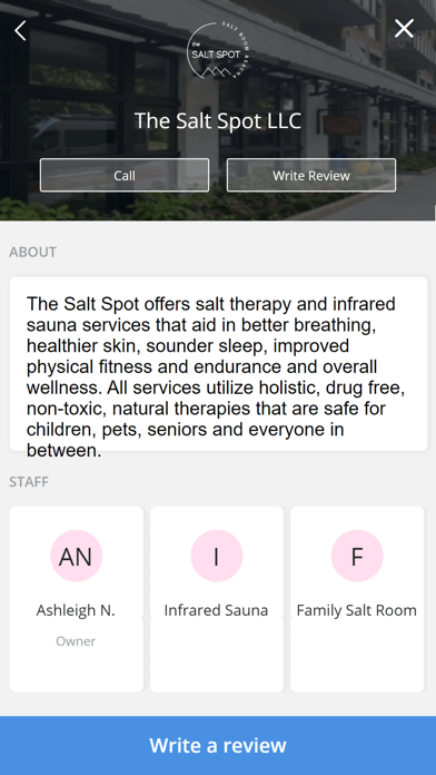 The Salt Spot LLC Screenshot
