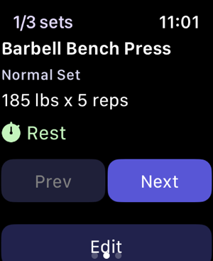 ‎Liftr - Workout Tracker Screenshot