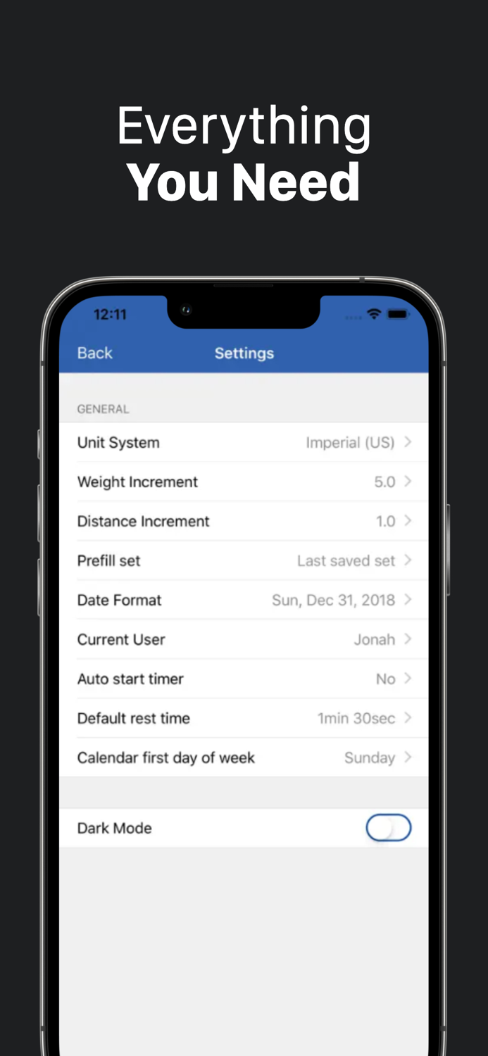 Gym Buddy - Workout Log