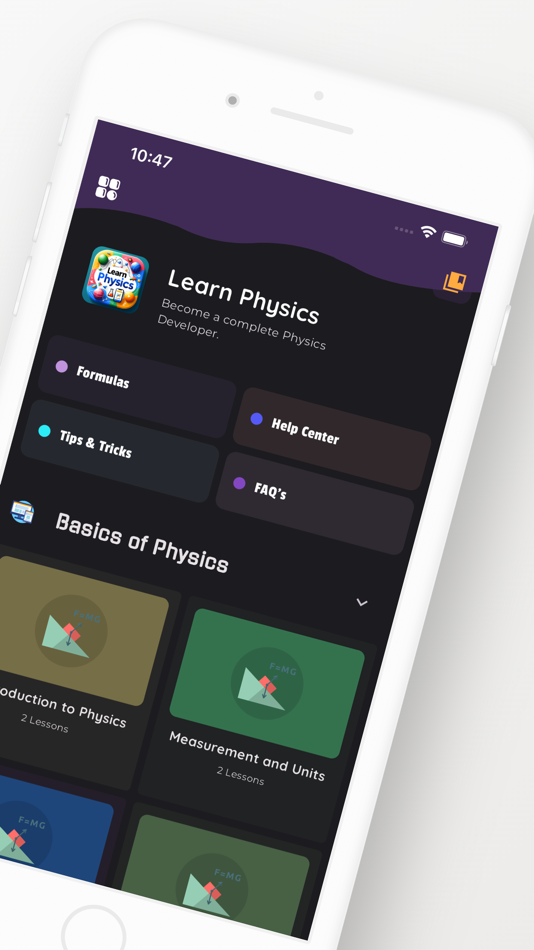 #2. Learn Physics Offline [PRO] (iOS) Podle: Muhammad Mubeen