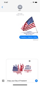 4th of July...Independence Day screenshot #2 for iPhone