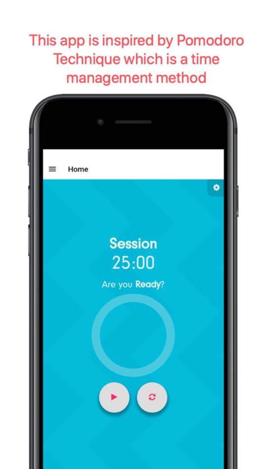 #2. Pomodoro Timer App (iOS) 게시자: Anamarhely Cancela