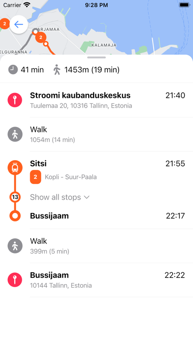 Vedu - Tallinn Transport Screenshot
