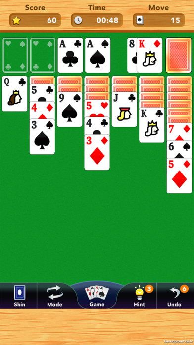 Solitaire 3D Playing Card Game Screenshot