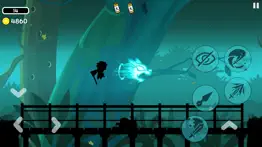 ninja playground: dark shadows iphone screenshot 2
