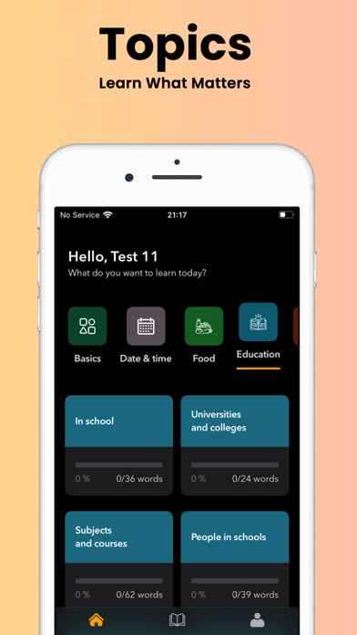 Lanker: Learning French,German Screenshot