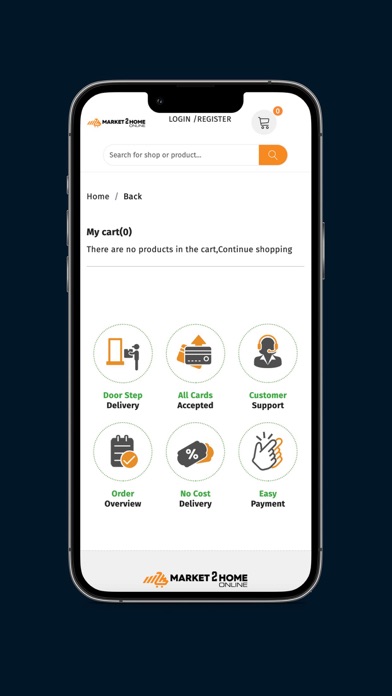 Market2Home Online Screenshot