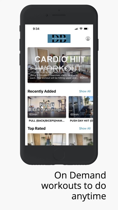 Do Better Fitness Screenshot