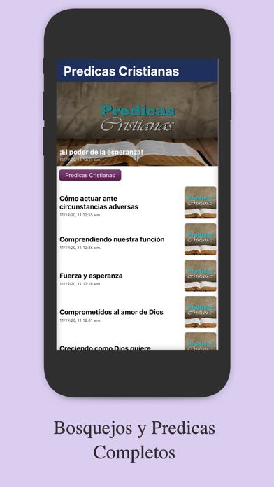 Temas Bíblicos y Predicas Screenshot