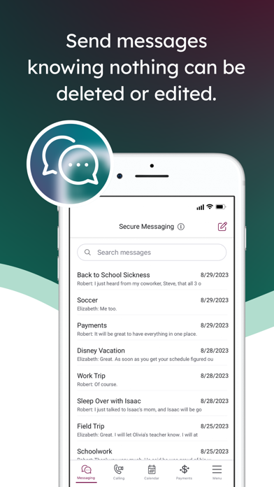 TalkingParents: Co-Parent App Screenshot