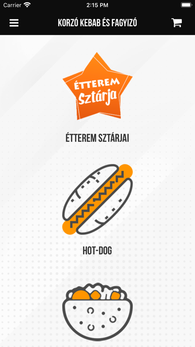 KORZÓ Kebab és Fagyizó Screenshot