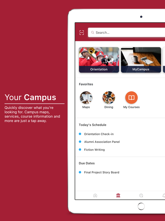 UINDY App iPad screenshot 1 - Education app