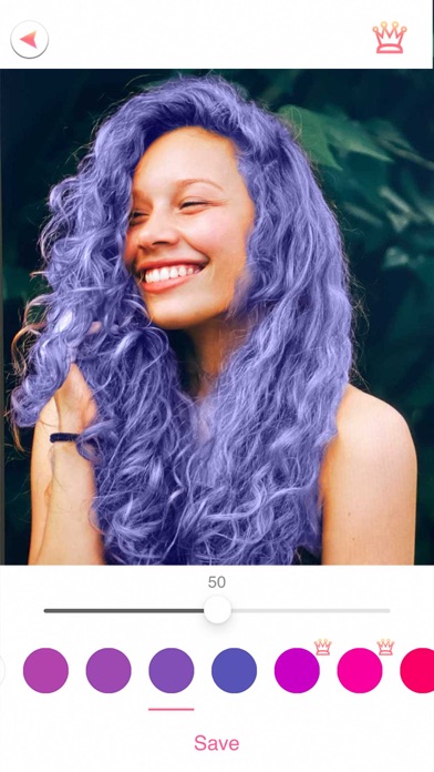 Q Hair Color Editor: Hairstyle Screenshot