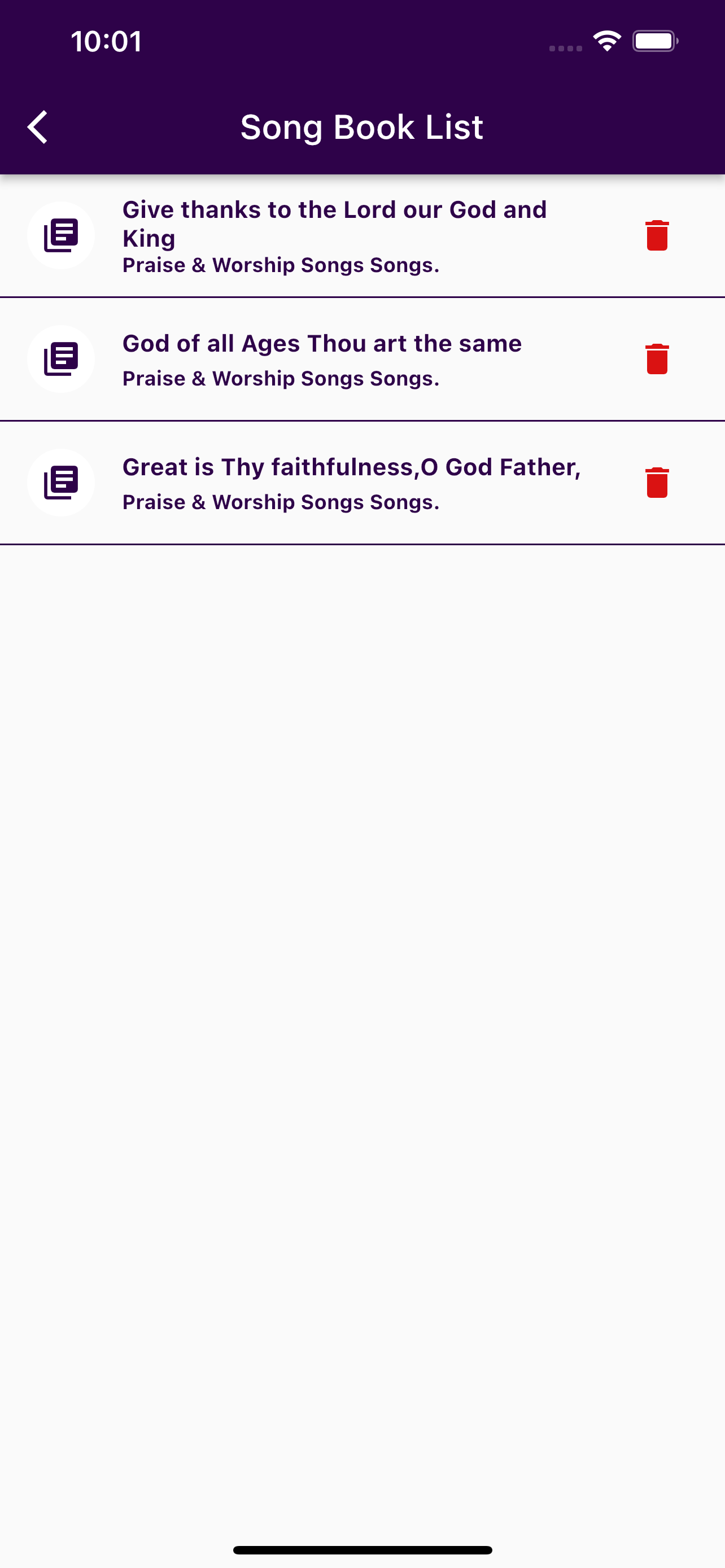 Christian Song Lyrics