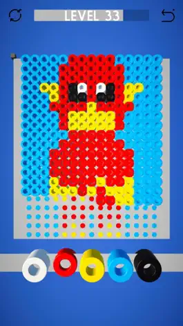 Game screenshot Hama Beads Art Coloring Design apk