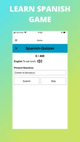 Game screenshot Learn Spanish Game App apk