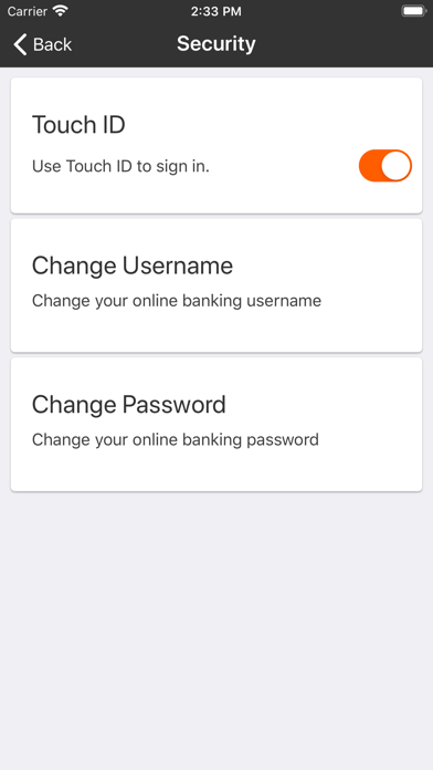 CFFCU Mobile Banking Screenshot