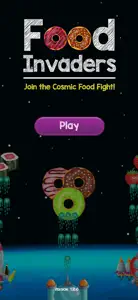 Food Invaders: Space Shooter screenshot #1 for iPhone