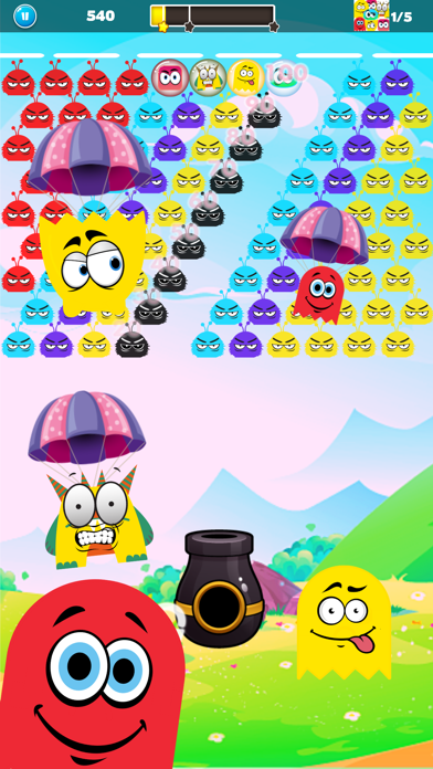 Cartoon Bubble Pop Friend Kids Screenshot