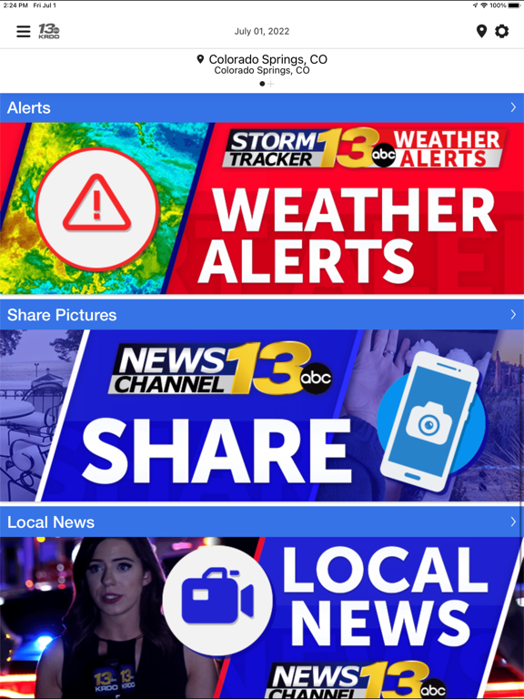 Screenshot #5 pour KRDO StormTracker 13 Weather