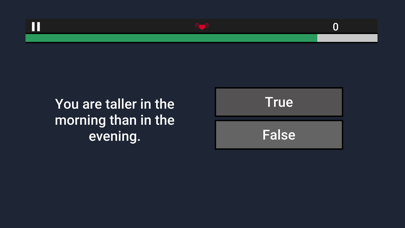 General Quiz - True OR False Screenshot