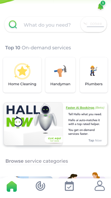 Hallo: Get Matched Pros Nearby Screenshot