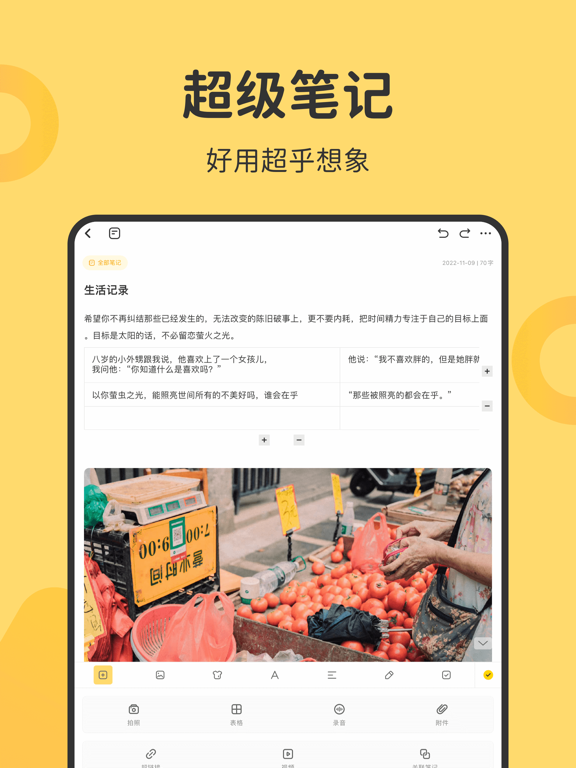指尖笔记-语音&OCR文字识别记录 iPad screenshot 4 - Utilities app