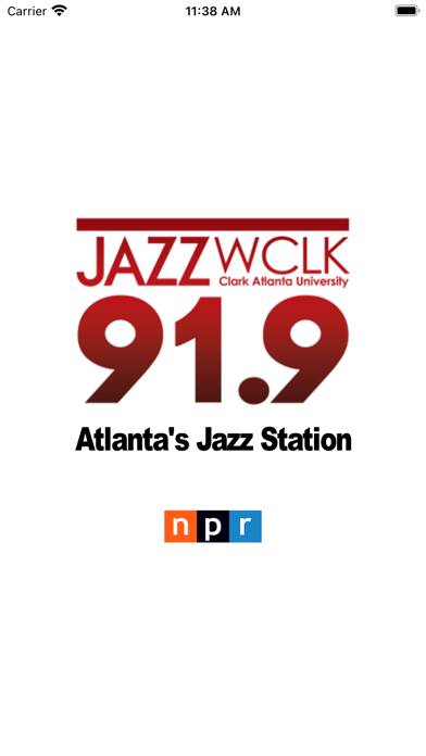 Jazz 91.9 WCLK Screenshot