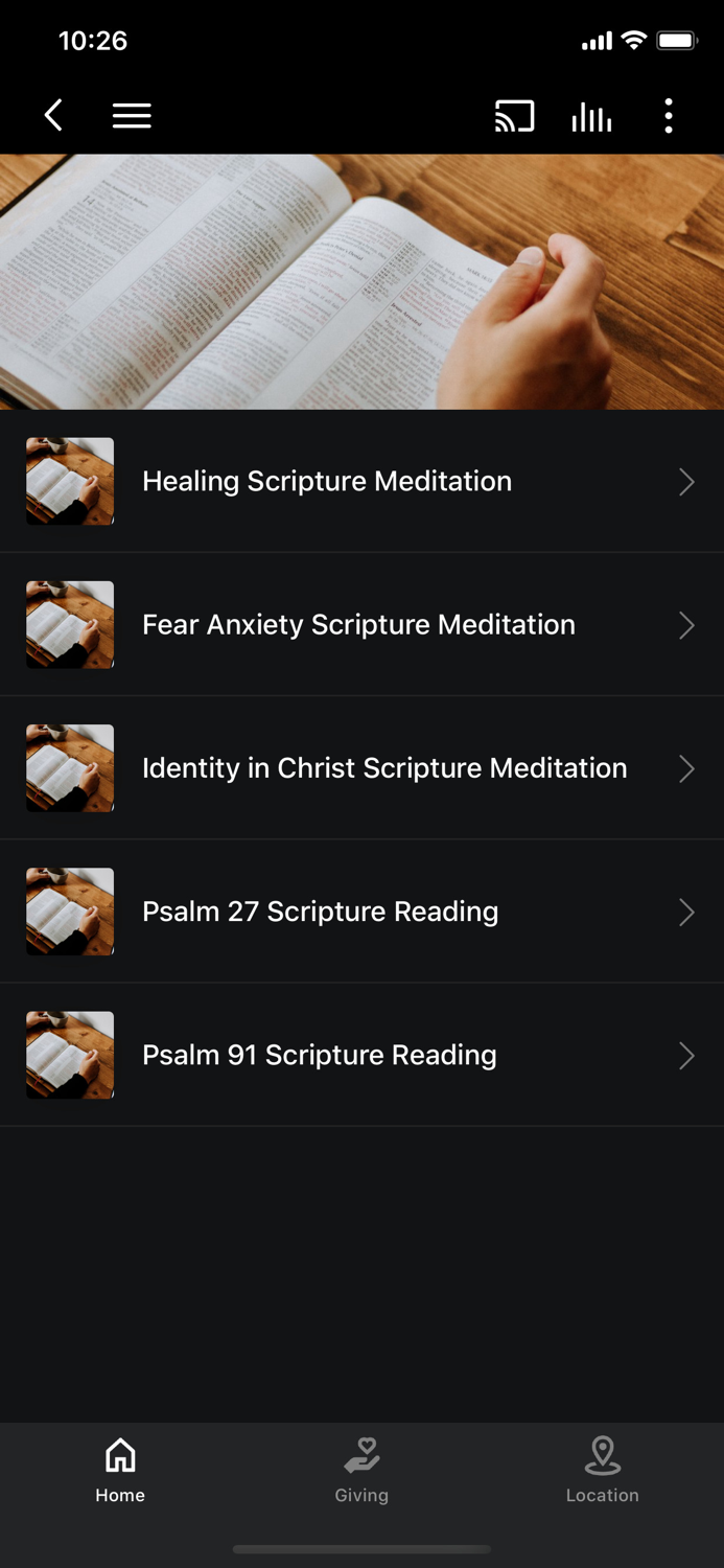 Expression Church App