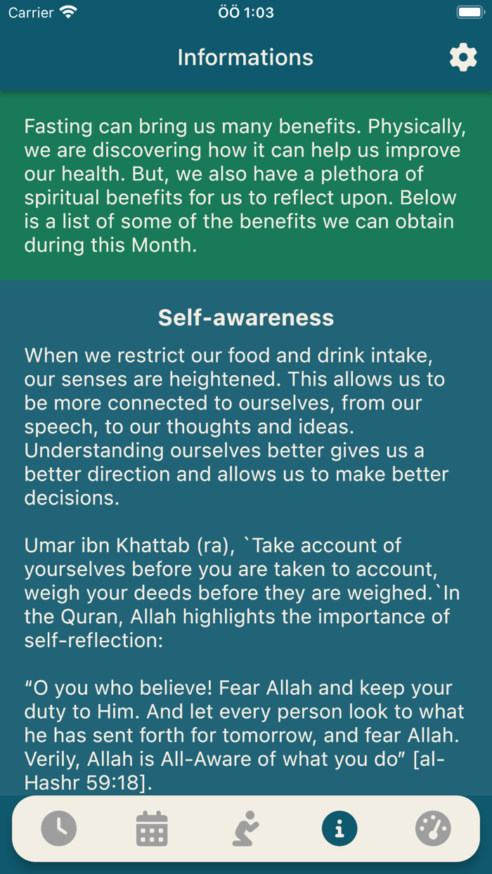 Ramadan 2023 - Prayer Times