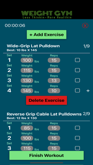 Weight Gym! Screenshot