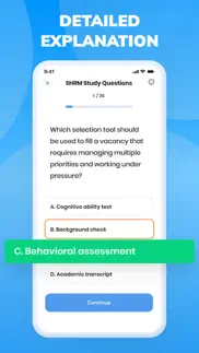 shrm certification exam prep iphone screenshot 3