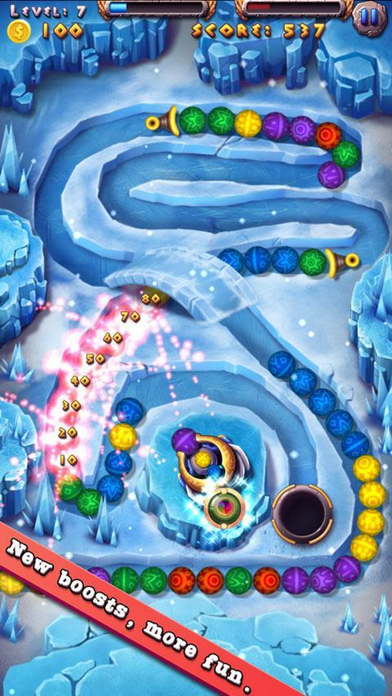 Marble Shoot - Egyptian - Marb Screenshot