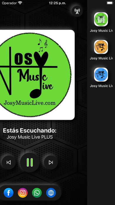 Josy Music Live Screenshot