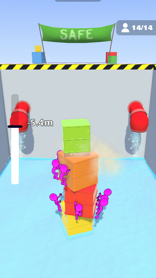 #1. Cubes Stack (iOS) Podle: Buket Zehir