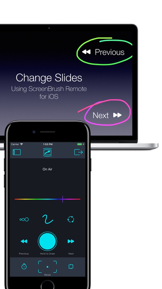 #2. ScreenBrush Remote (iOS) Podle: Elena Drozhzhina