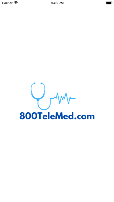 800 TeleMed For Providers Screenshot
